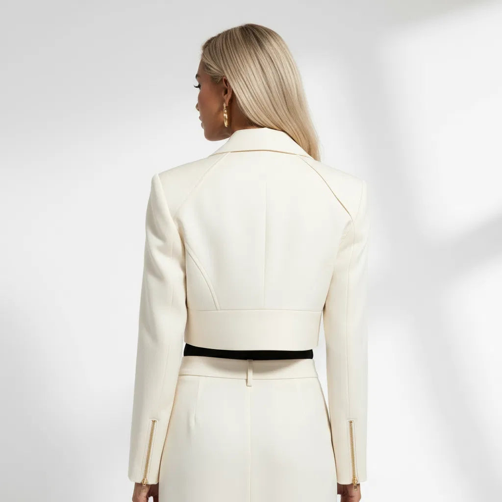 Tailored Cropped Jacket