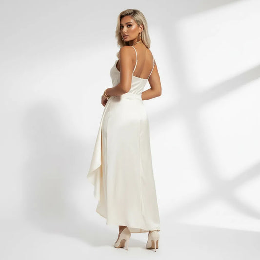 Asymmetrical Wrap Skirt