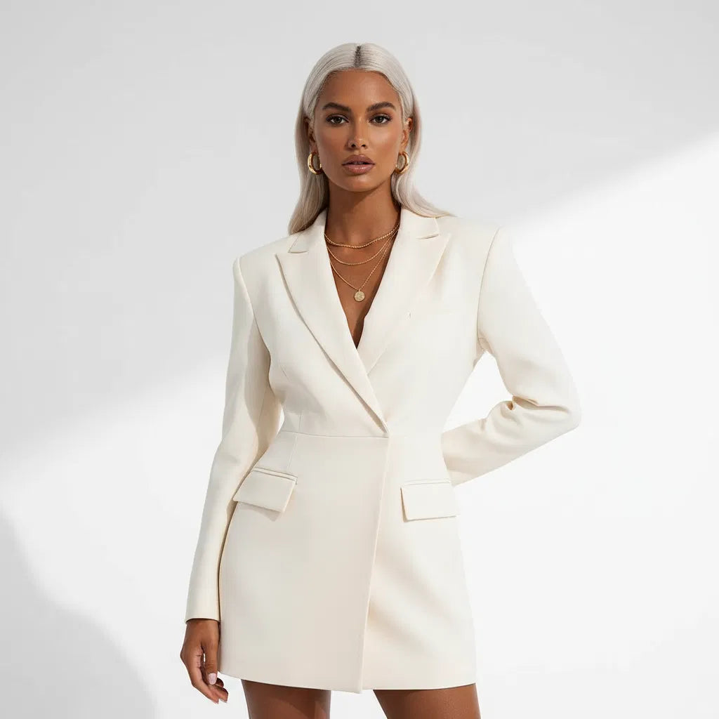 Structured Blazer Dress