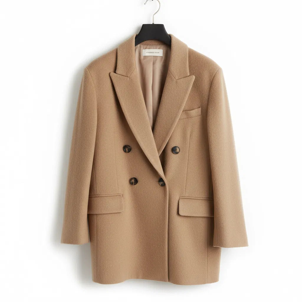 Cashmere Blend Oversized Blazer