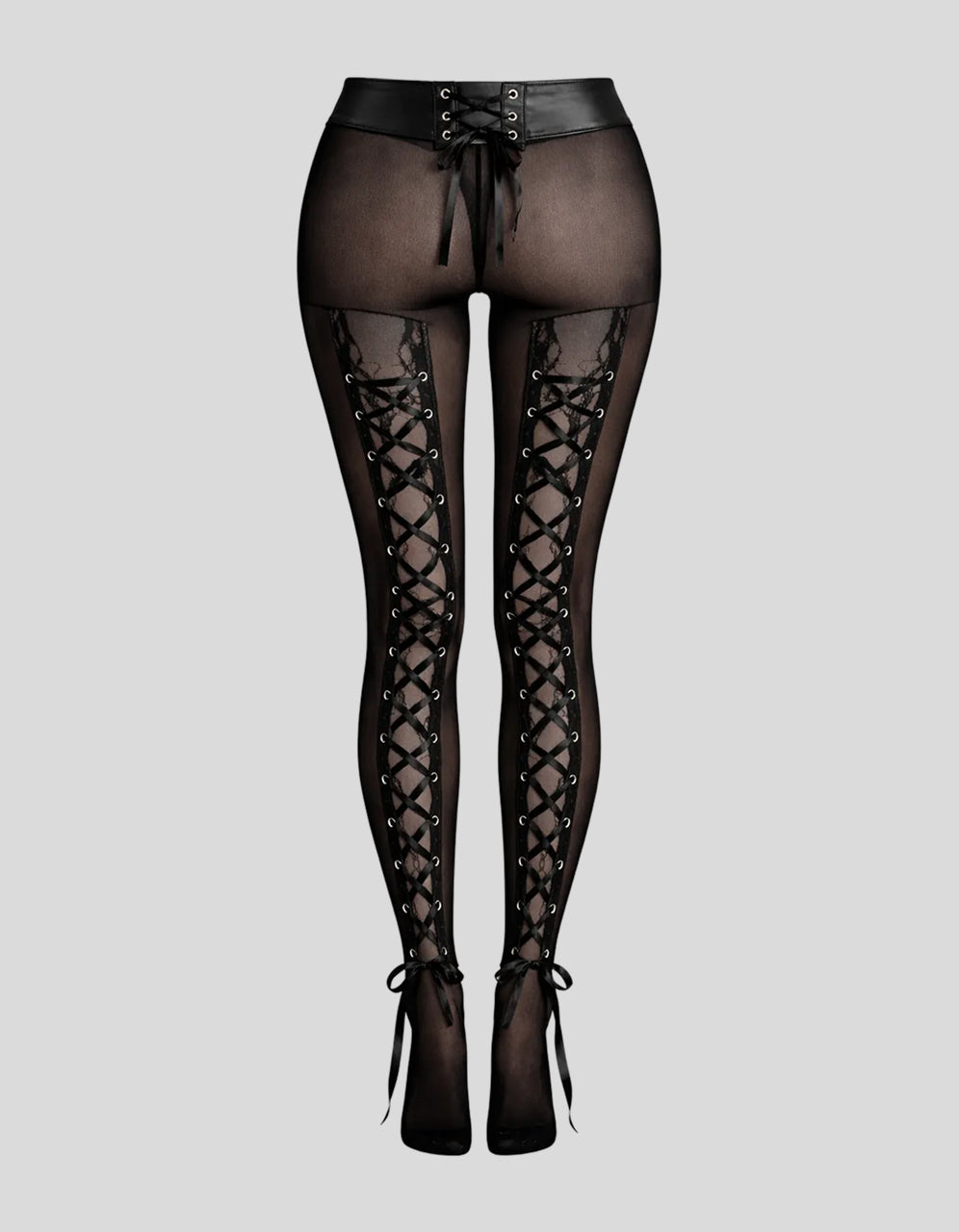 Catacomb Lace-Up Tights