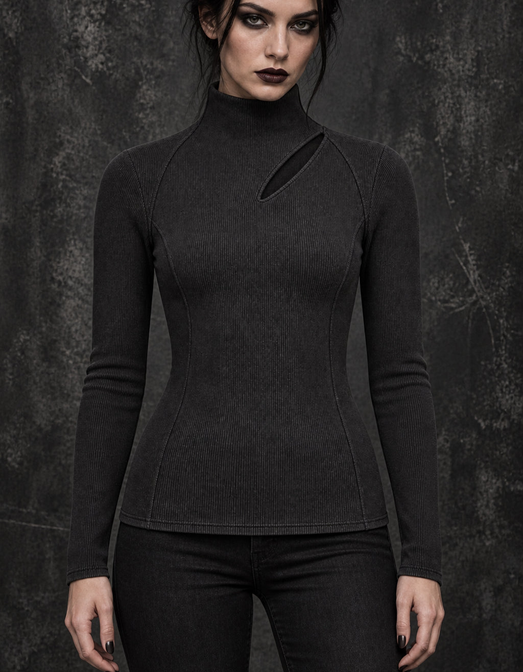 Cinderline Funnel-Neck Top