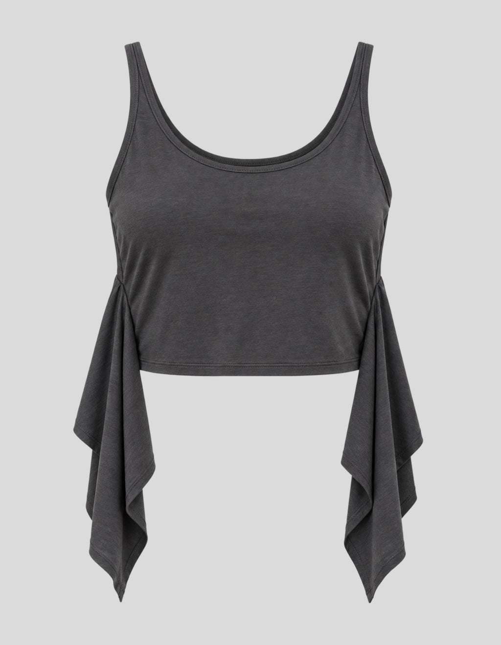 Fallow Draped Crop Top