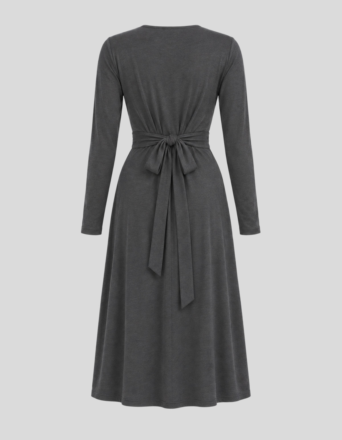 Gloam Ribbon Wrap Dress