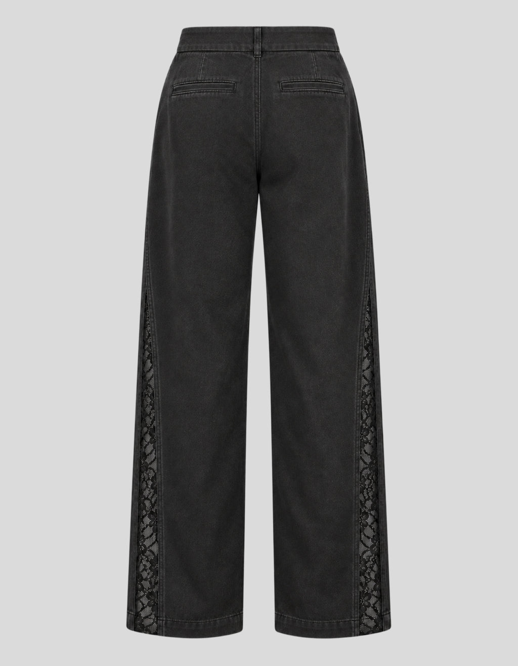 Mirewake Lace-Panel Trousers