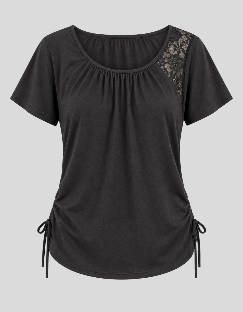 Rookfall Gathered Top