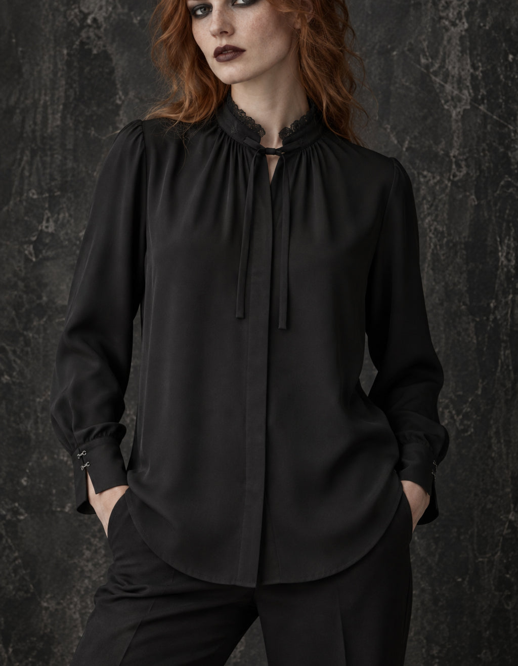 Sablemere Tie Blouse