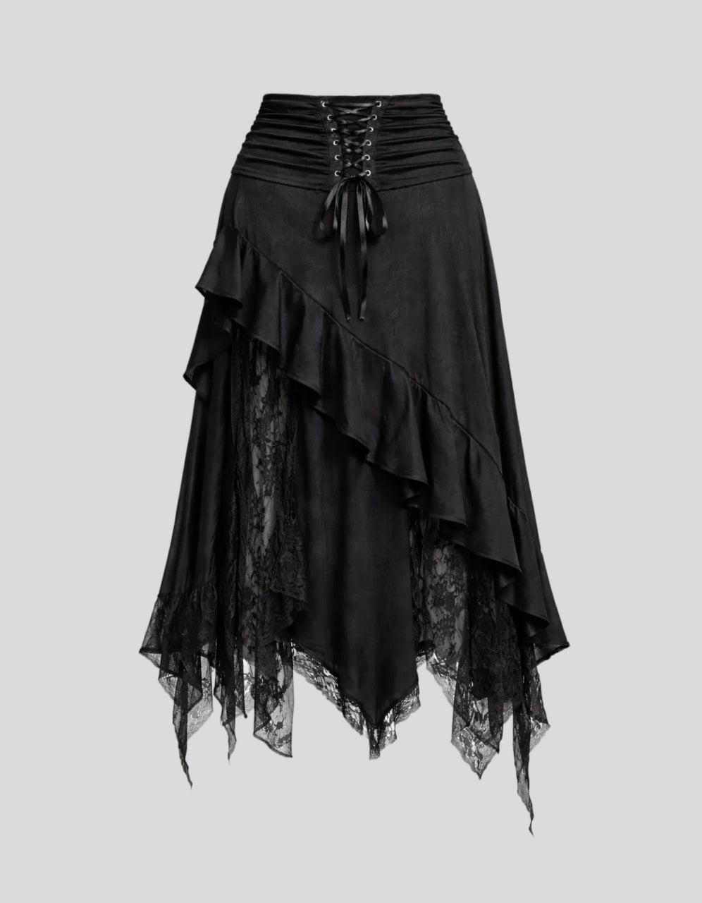 Widowfall Asymmetrical Skirt