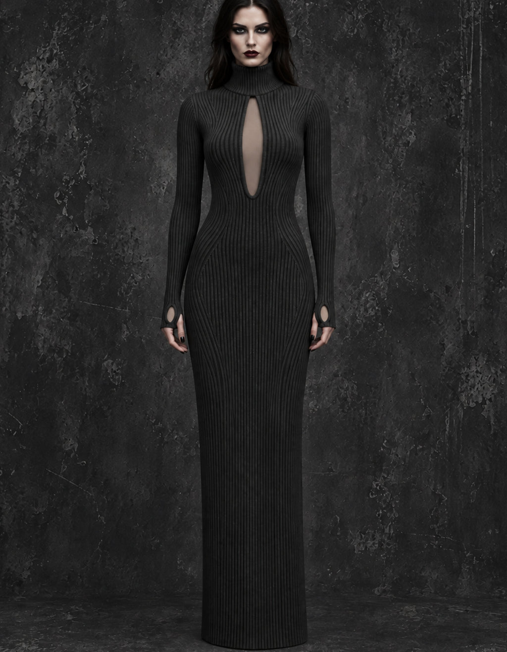 Wraithline Rib Knit Dress