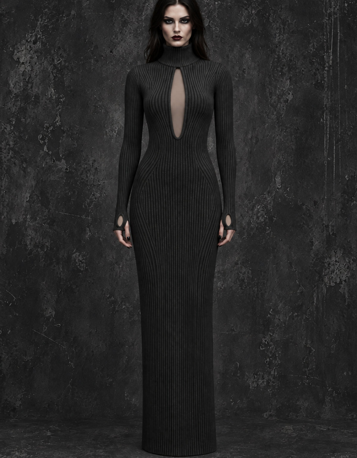 Wraithline Rib Knit Dress